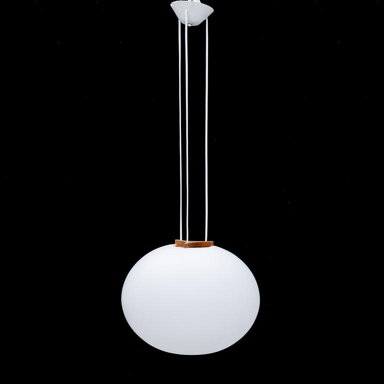 Uno & Östen Kristiansson, a model 572 ceiling light, Luxus, Vittsjö, Sweden.