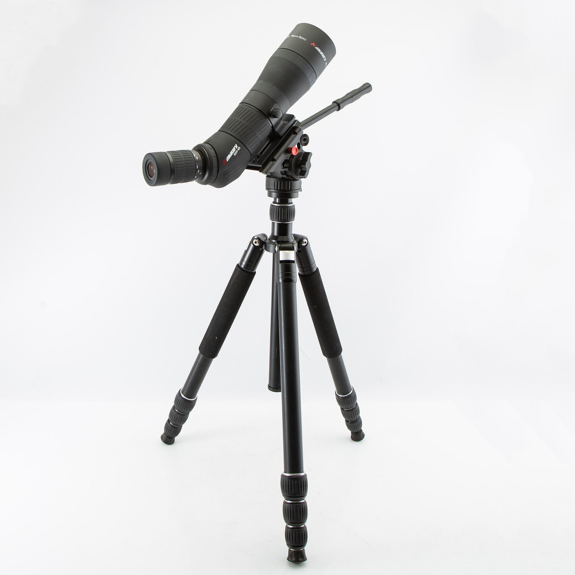 Spotting scope with tripod Kamakura EDV-65 Japan.