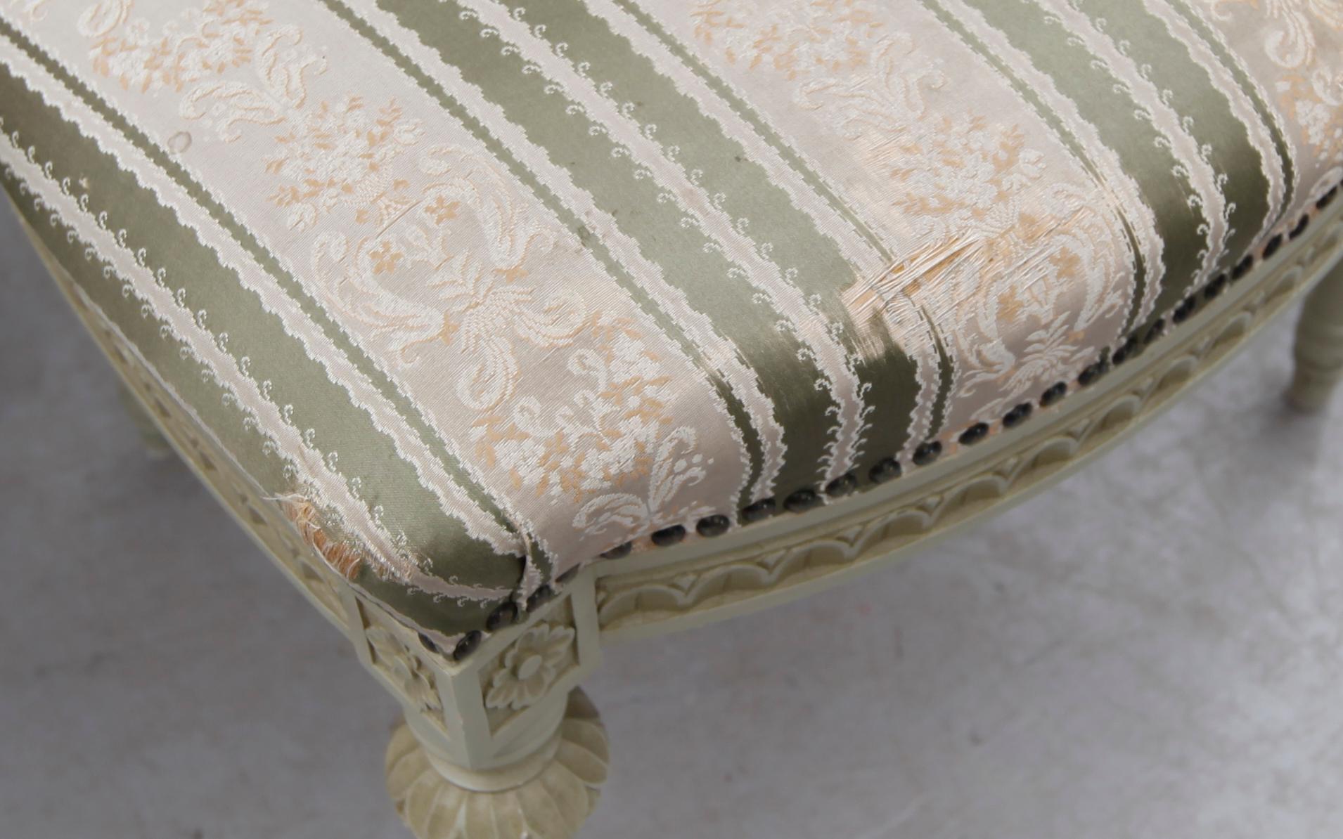 STOLAR, 6 st, gustaviansk stil, 1900-talets andra hälft.