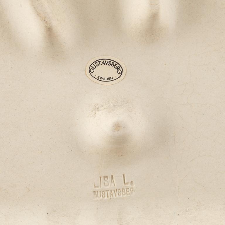 Lisa Larson, väggrelief, stengods, Gustavsberg.