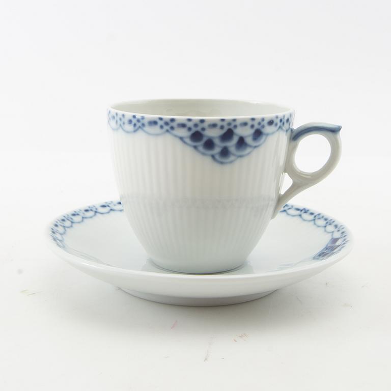 Service, 16 pcs "Princess", Royal Copenhagen, Denmark, late 20th century.