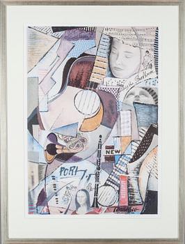 MARKKU MÄKELÄ, färglitografi , signerad och numrerad 86/250.