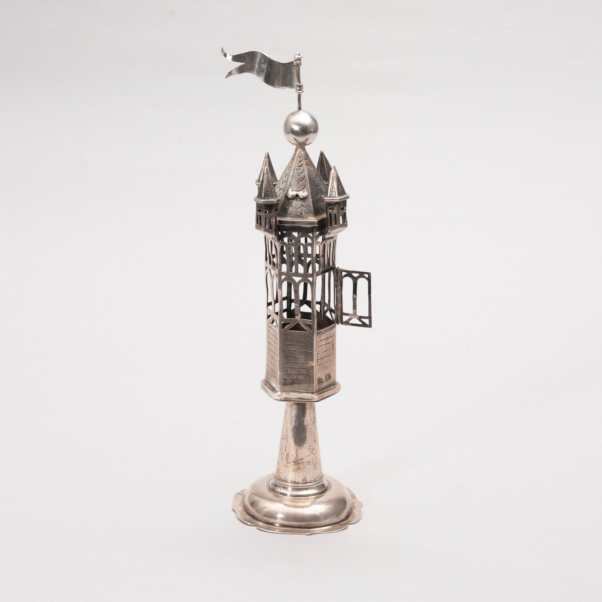 HAVDALAH TORN, silver 930, engelska importstämplar, 1900. Vikt 172,5 g.
