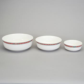 MATSERVIS, 58 delar, porslin, "Rialto", Villeroy & Boch, 1900-talets andra hälft.