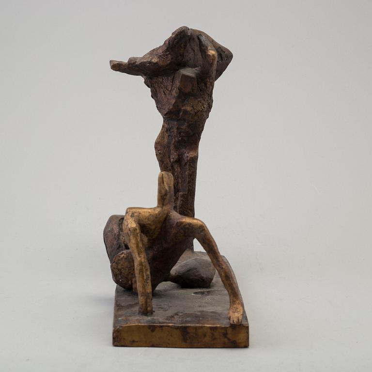 WILLY GORDON, skulptur, brons, signerad och numrerad 16/25. Daterad -84.