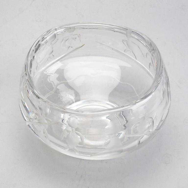 Erik Höglund, a glass bowl from Boda.