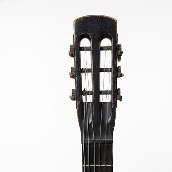 Acoustic guitar, "Wappengitarre", 19th century, Germany.