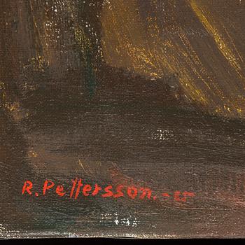 RUNE PETTERSSON, oil on canvas, signed and dated -85.