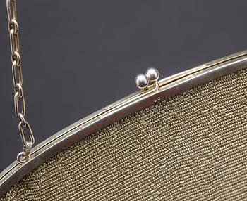 AFTONVÄSKA, silver, K & L, svenska importstämplar. Vikt ca 232 gram.