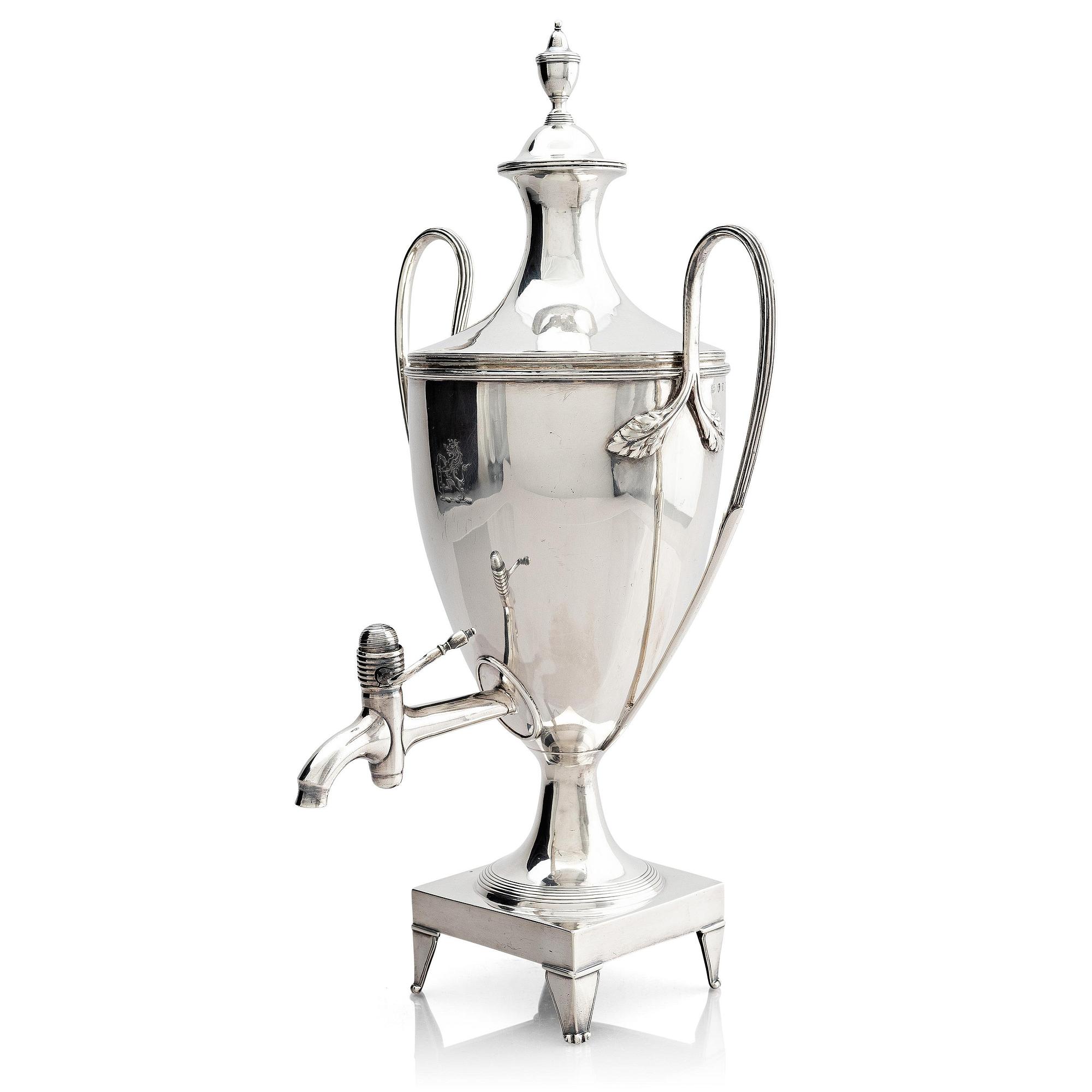 Tekök, silver, London 1788.