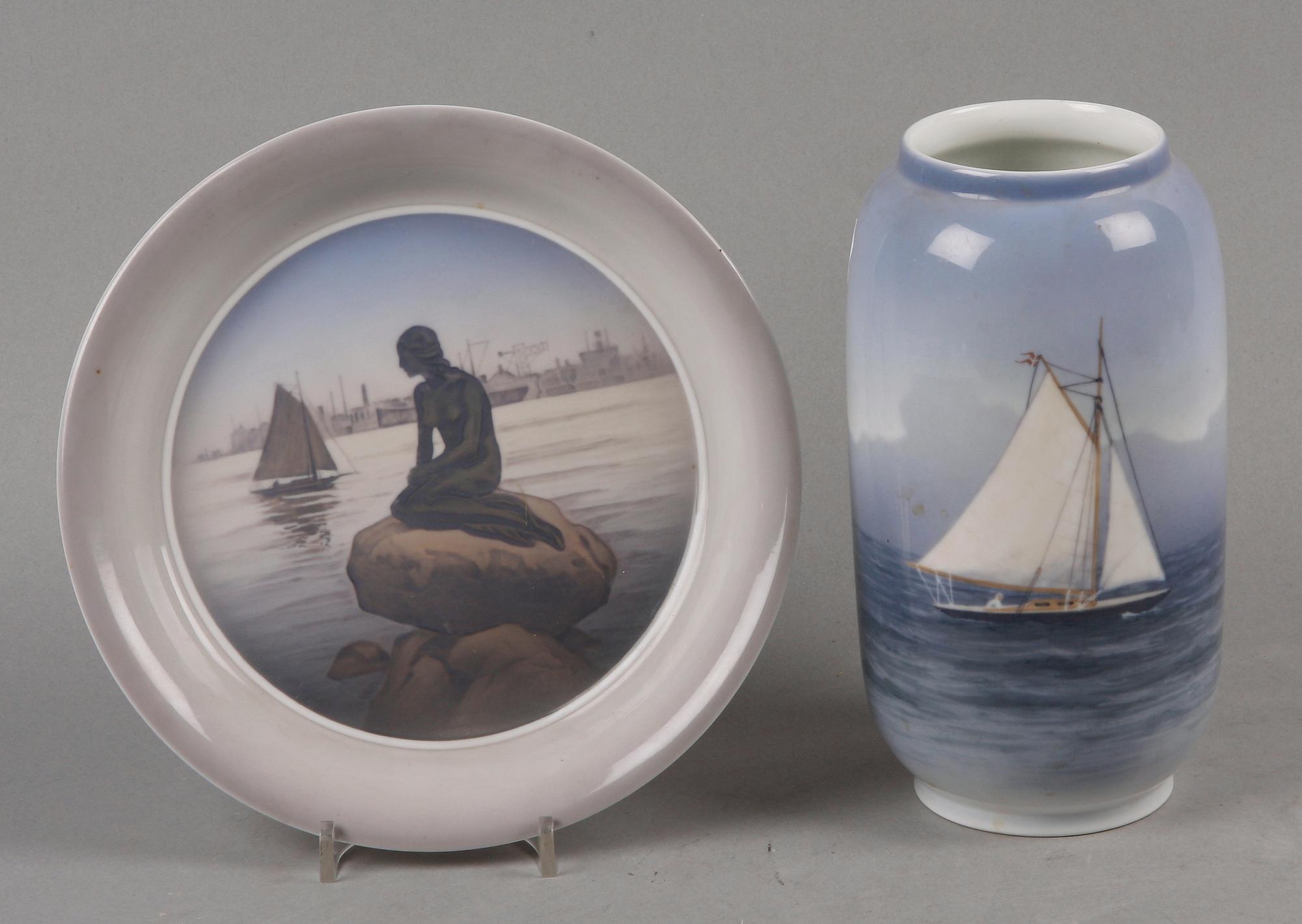 VAS och FAT, porslin, Royal Copenhagen.