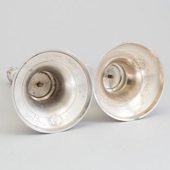 A pair of silverplated candelabra, "Väsby" of the IKEA 18th century series, late 20th century.