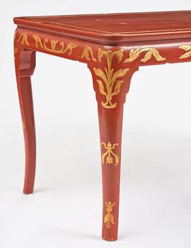 Carl Malmsten, a Swedish Grace table, cabinetmaker Albin Johansson, Stockholm, for Villa Kvikkjokk, 1927.