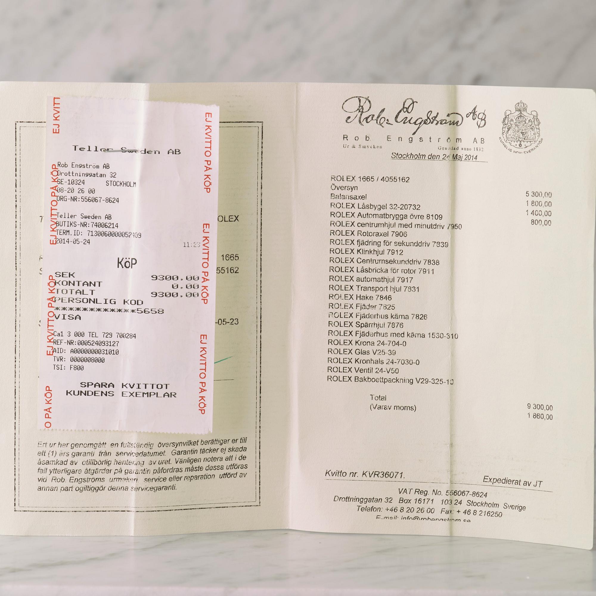 ROLEX, Sea-Dweller, "Double Red Mark IV".