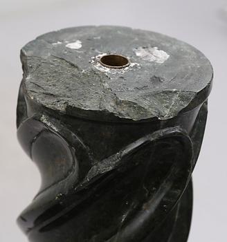 PIEDESTAL, serpentinsten, 1800-talets mitt.