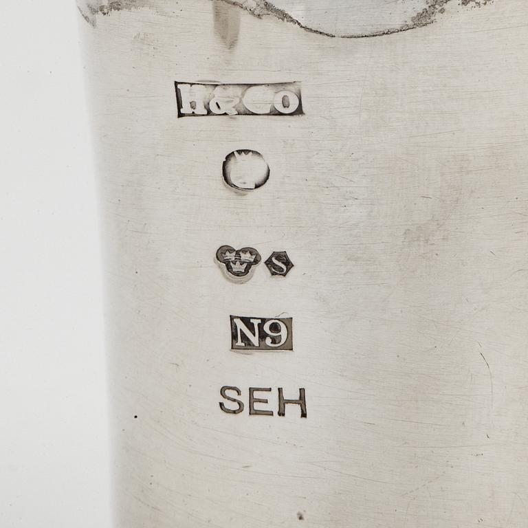 SVEN-ERIK HÖGBERG, silver signet. Göteborg, 1963.
