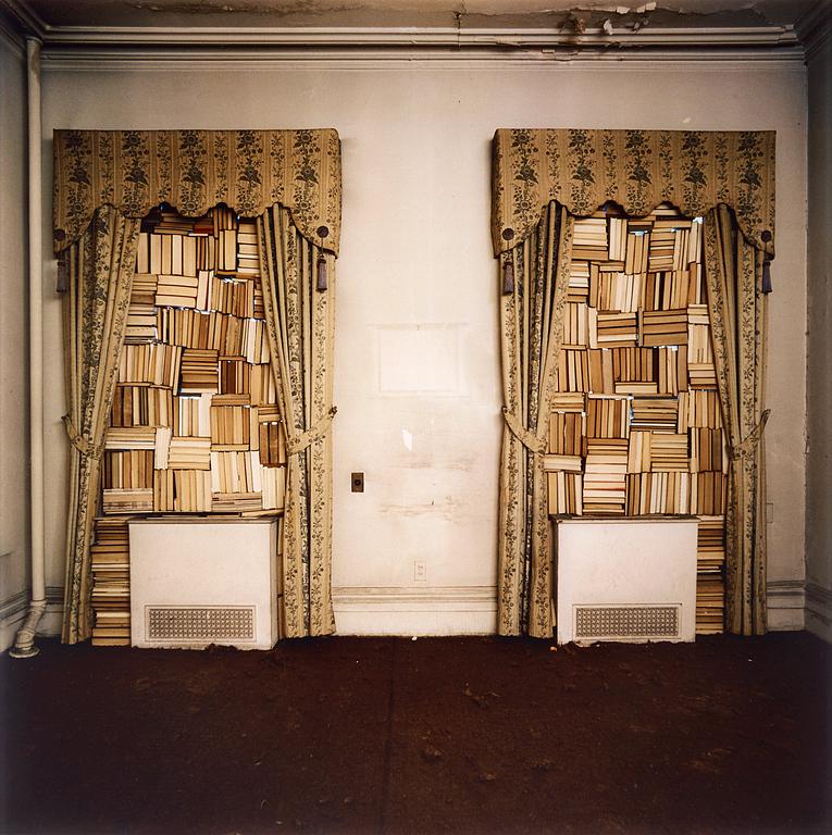 Ann-Sofi Sidén, "53 W. 9th Street, (blocked windows inside), 1994 - 2004".