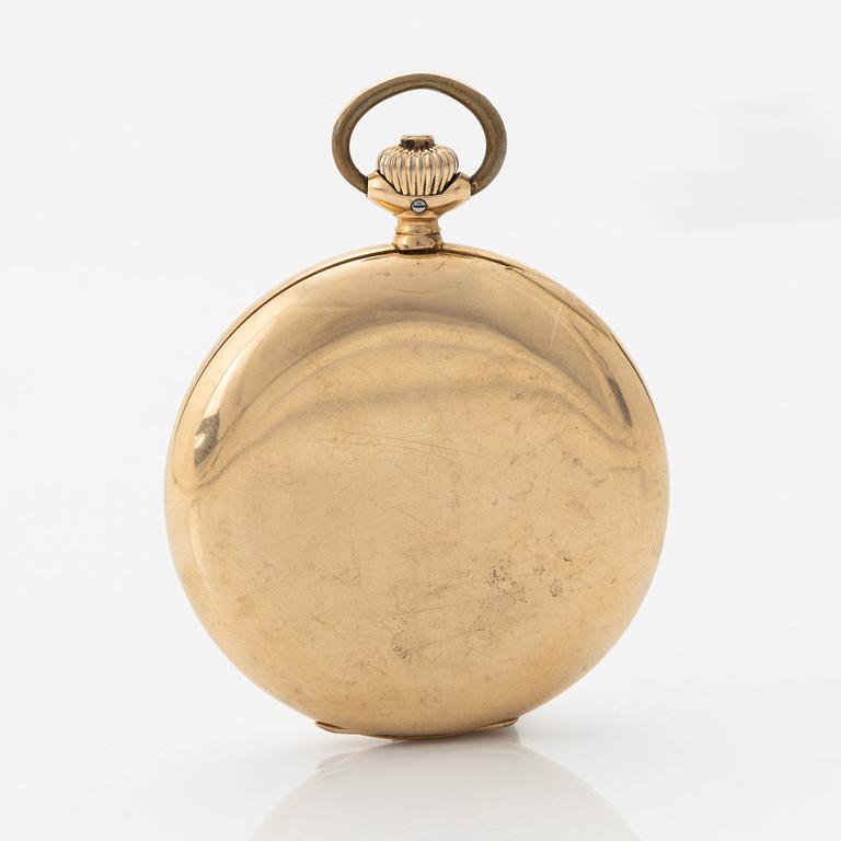 IWC, pocket watch, hunter, 51,5 mm.