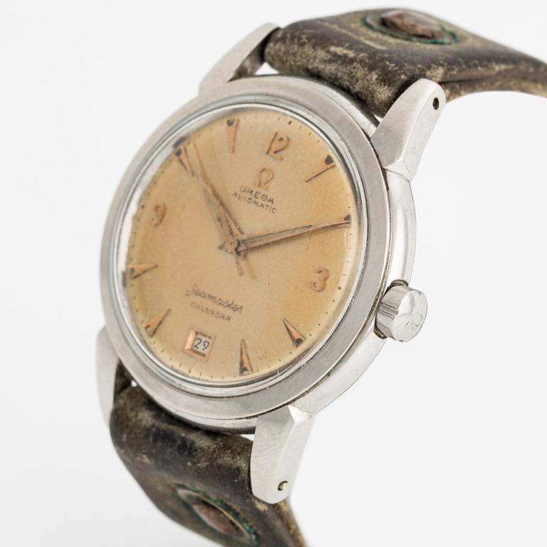 Omega, Seamaster, Calendar, wristwatch, 35 mm.
