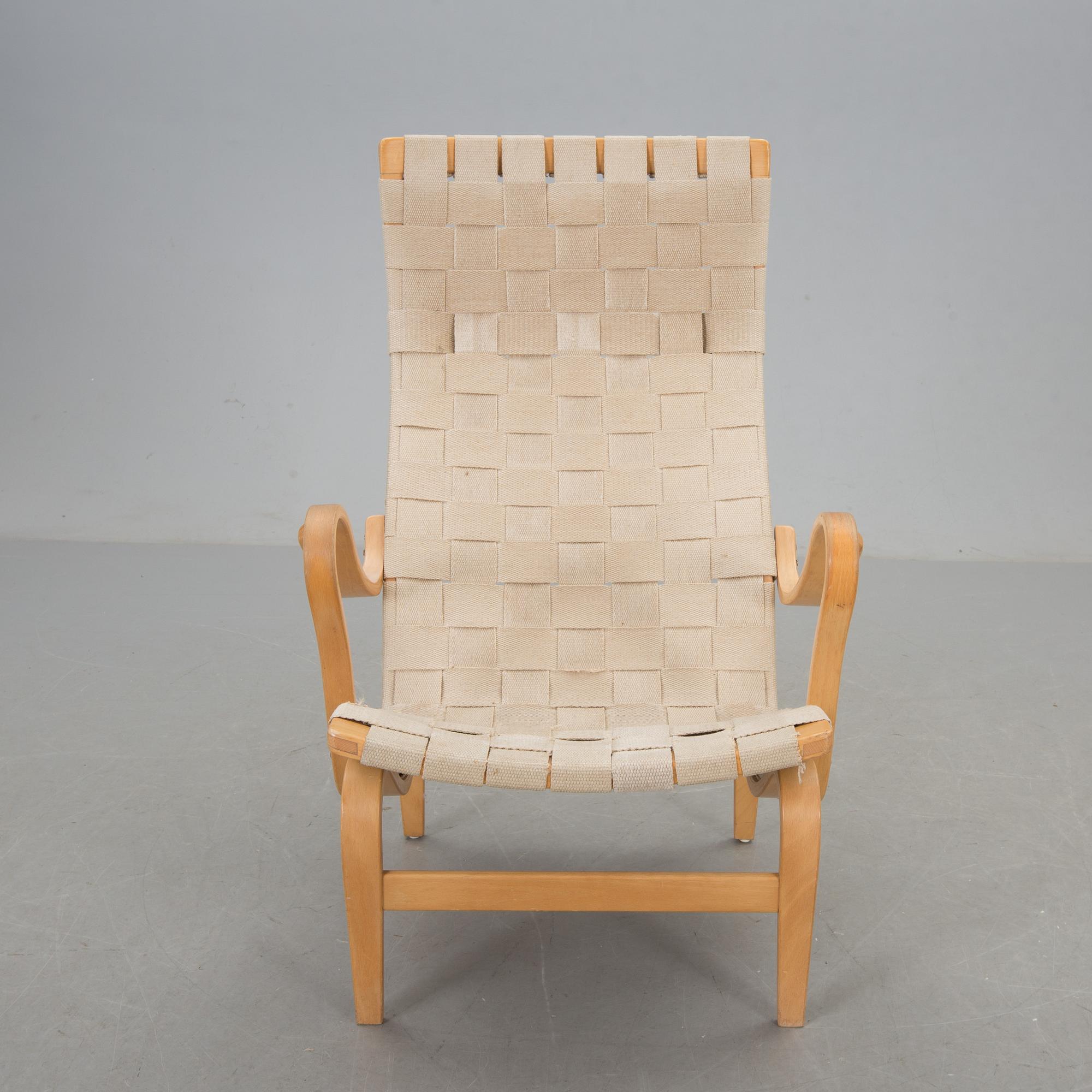 VILSTOL, "Pernilla" Bruno Mathsson för Dux.