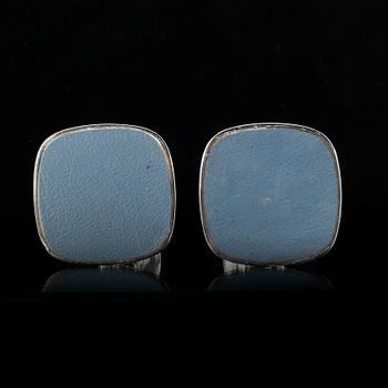LJUSSTAKAR, ett par, silver, Tore Eldh, K&EC, Göteborg, 1964.