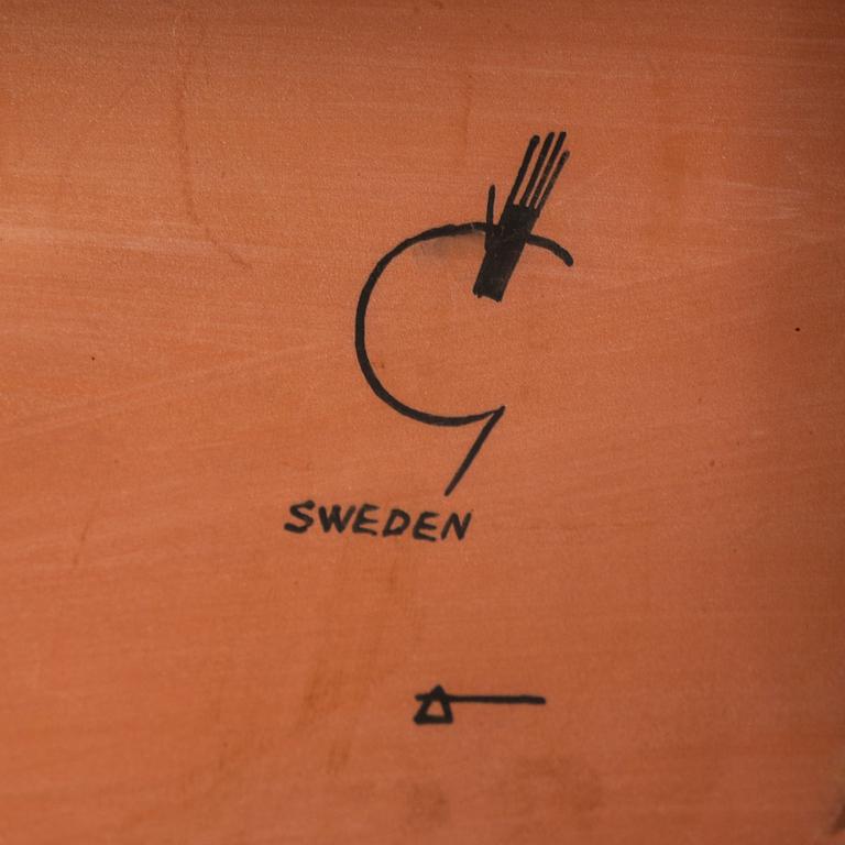 STIG LINDBERG, board, Gustavsberg, 1900-talets mitt.