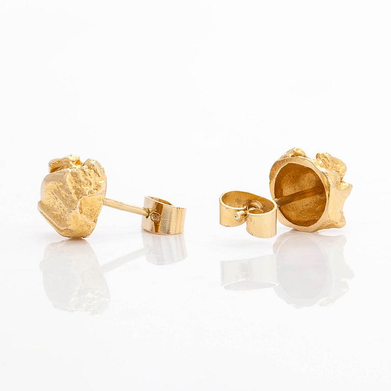 Björn Weckström, korvakorut, "Hippu", 18 K kultaa. Lapponia.