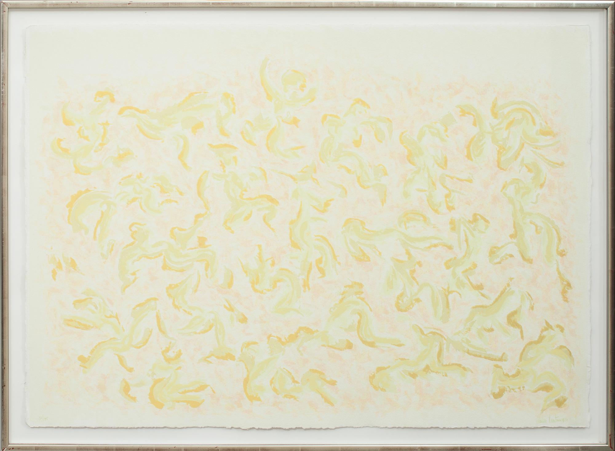 ANDERS KNUTSSON, Färglitografi, sign, numr 30/95 o dat 86.