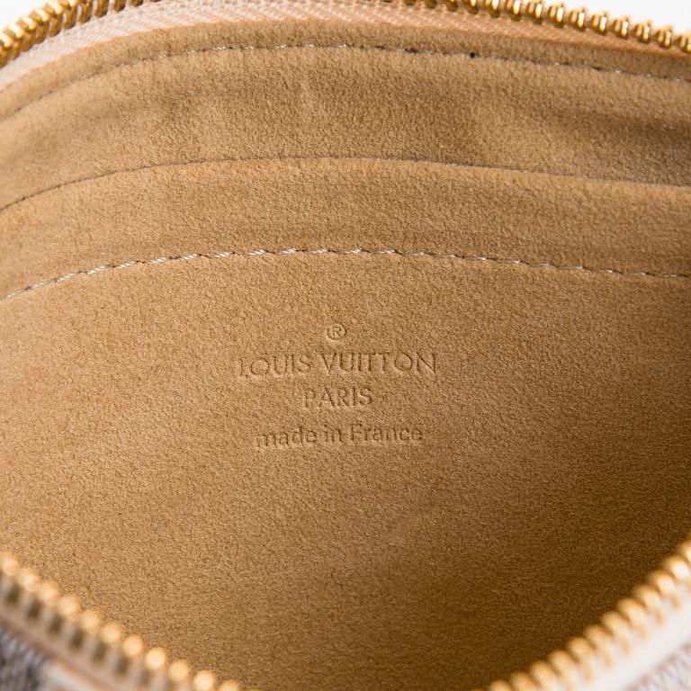 Louis Vuitton, a Damier Azur 'Milla MM Pochette' bag.
