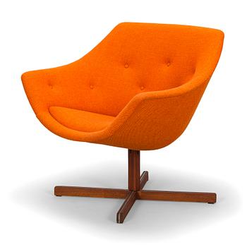 Carl Gustaf Hiort af Ornäs, A 1960's "Mandarine" easy chair for Puunveisto Oy - Wood work Ltd.