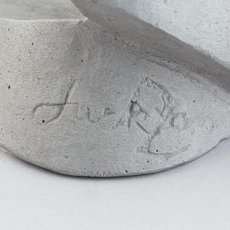 A JOHAN HELMER ZACKRISSON, "JACK ZAN" polished aluminium sculpture, signed.