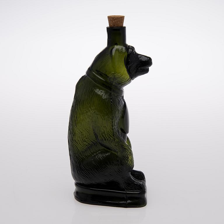 A Russian bear bottle from 1890.