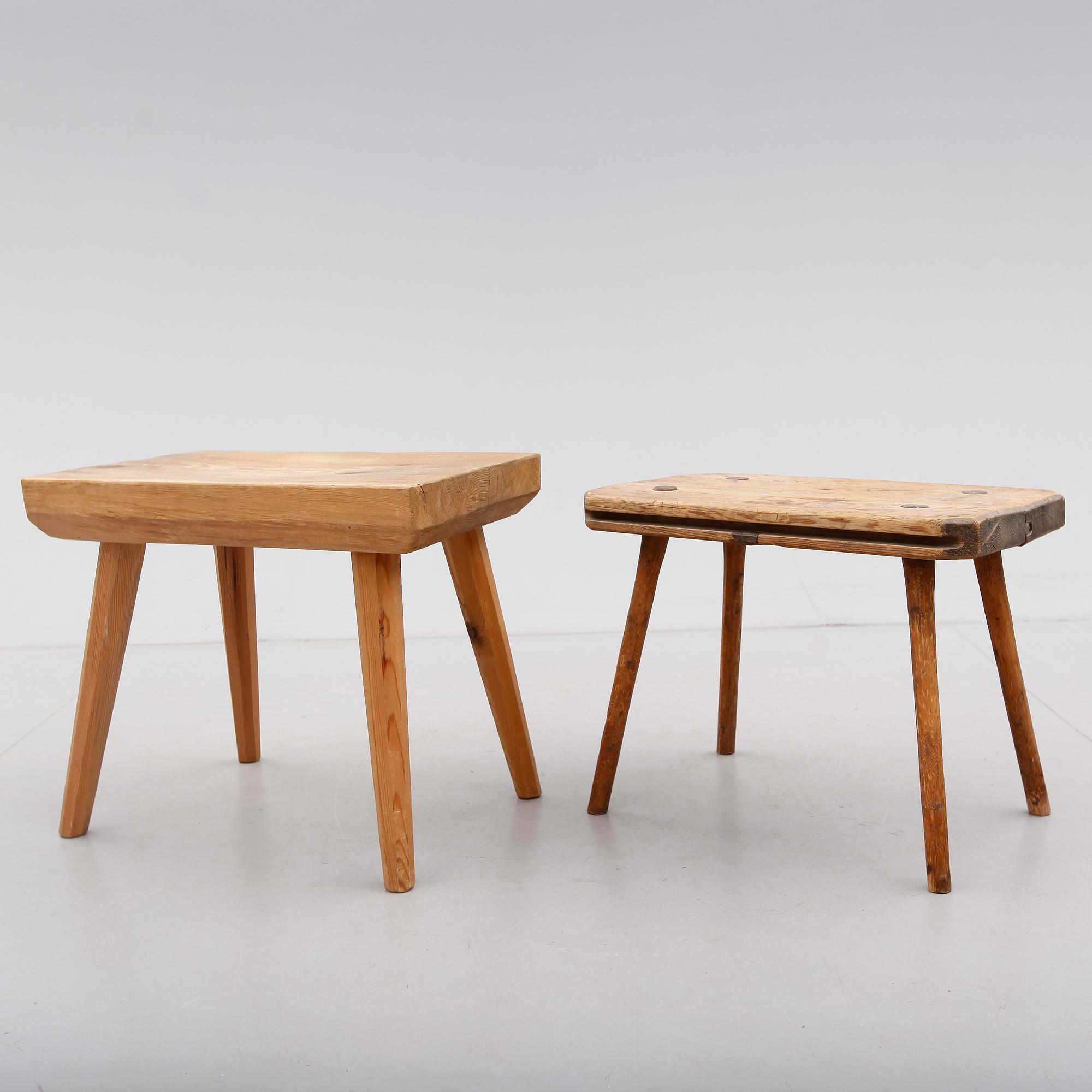 PALLAR, 2 st, allmoge, 1800-/1900-tal.