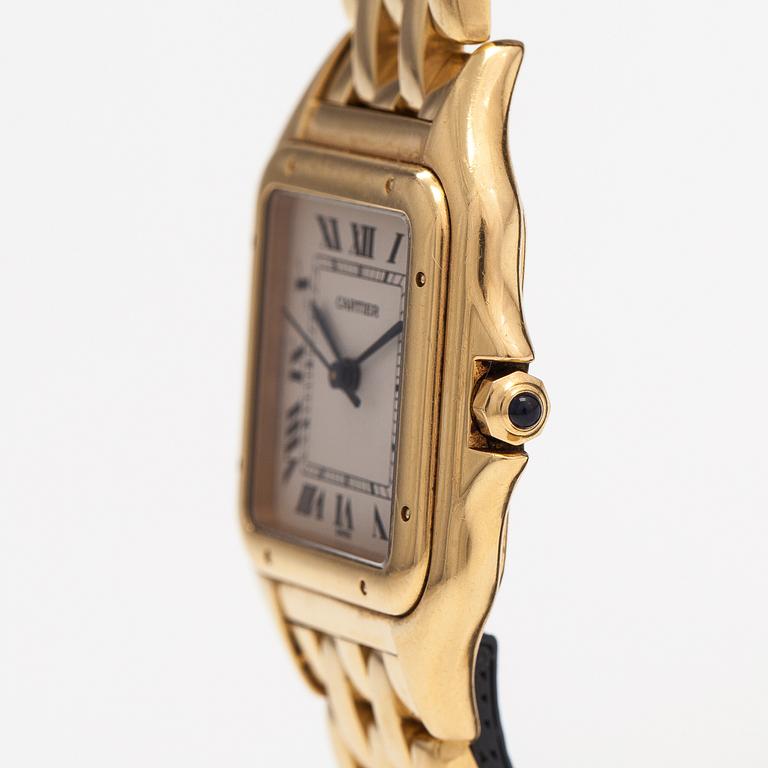 Cartier, Panthere, medium, wristwatch, 27 x 37 mm,