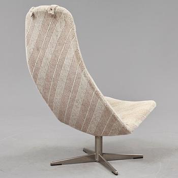 FÅTÖLJ, "Contourette Roto", Alf Svensson, Dux, 1900-talets andra hälft.