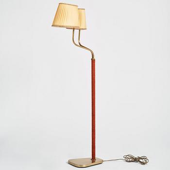 A Swedish Modern floor lamp, 1940-50s.