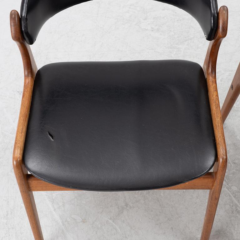 A pair of chairs, Denmark, 1960's/70's.