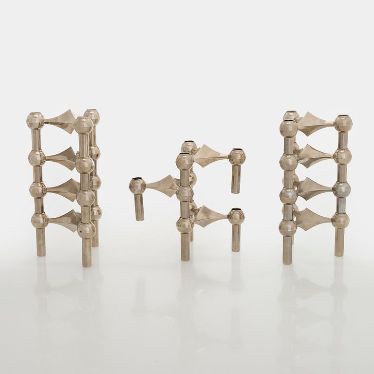 Caesar Stoffic & Fritz Nagel, ljusstakar,11 st Tyskland, 1900-talets senare hälft.