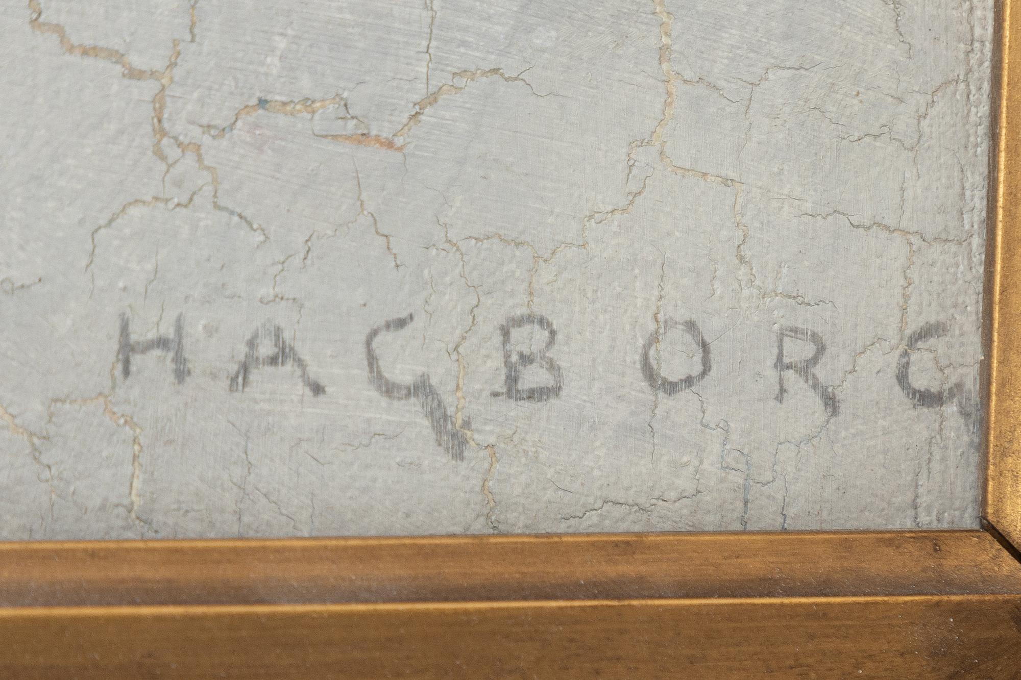 August Hagborg, Vinterbild.