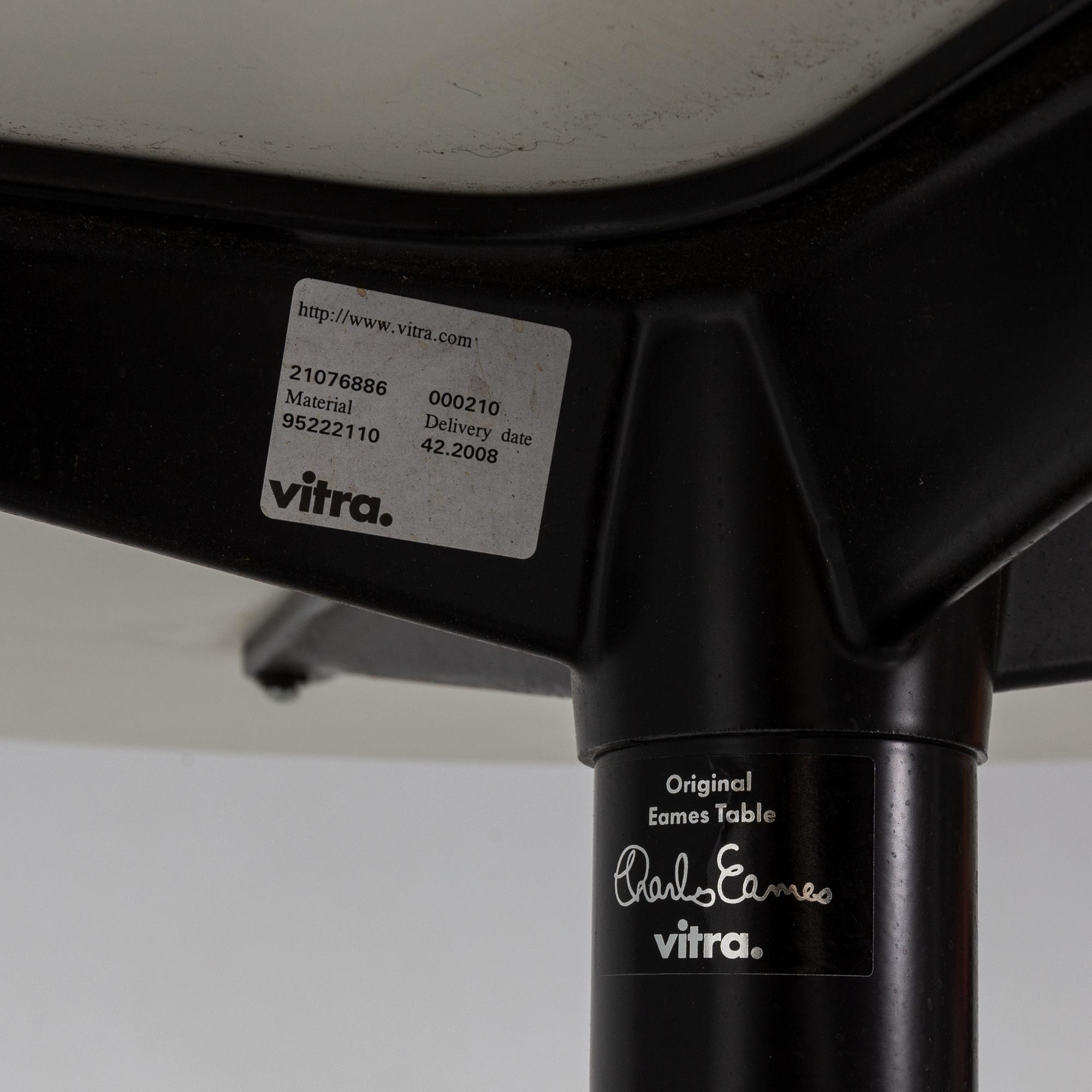 Charles and Ray Eames, bord, "Segmented round dining table", Vitra.