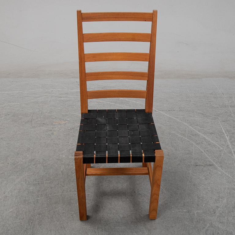 STOLAR 6 st. "Sadelöga hög", Design Christer Larsson, Möbelshop Sven Larsson.