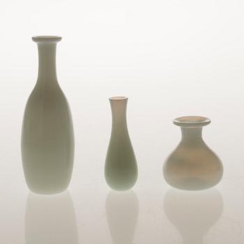 TAPIO WIRKKALA OPAALILASIPULLOJA 3 KPL. Signeerattuja.