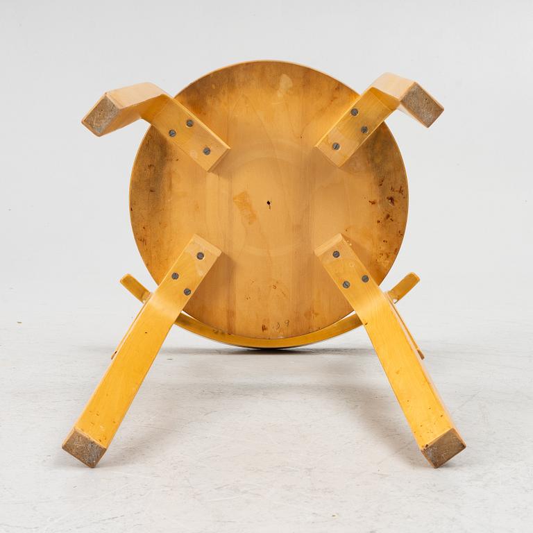 Alvar Aalto, chairs, "68", set of 4, Artek, Finland.