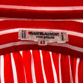 BLUS, Yves Saint Laurent, storlek 40.