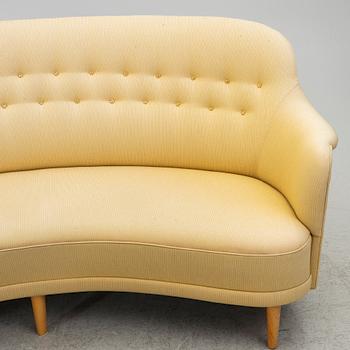 Carl Malmsten, a sofa, 'Samsas rund', AB O.H. Sjögren, Tranås.
