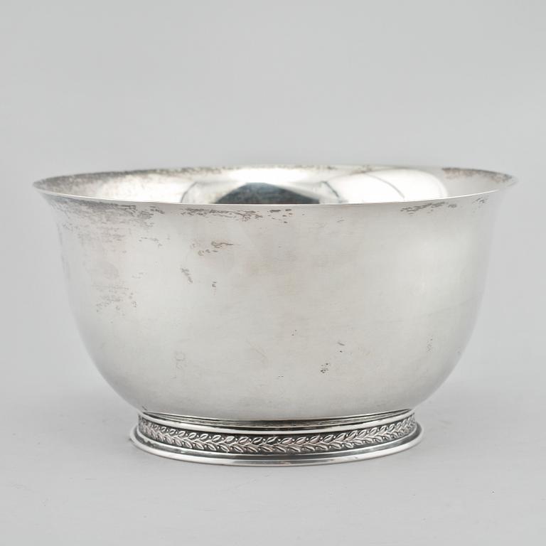 SKÅL, silver, K Andersson, Stockholm, 1950. Vikt 211 g.