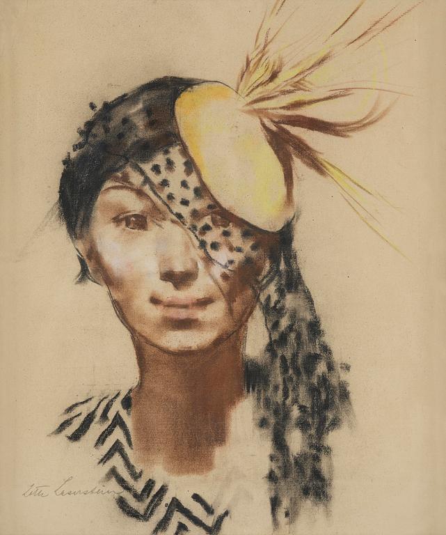 Lotte Laserstein, "The Yellow Hat".
