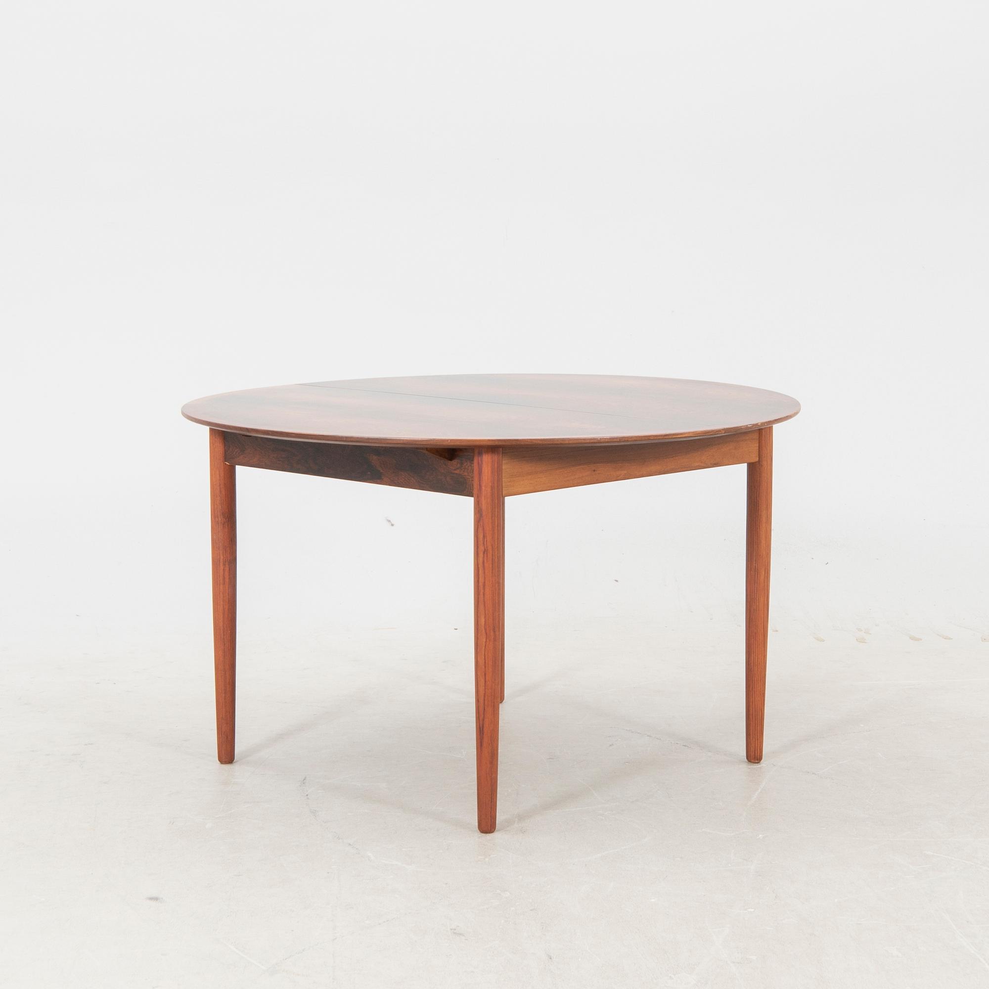 Grete Jalk,  a jacaranda dining table Denmark 1960/70s.