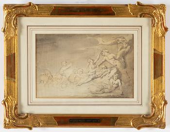 ELIAS MARTIN, attributed to,  ink wash.