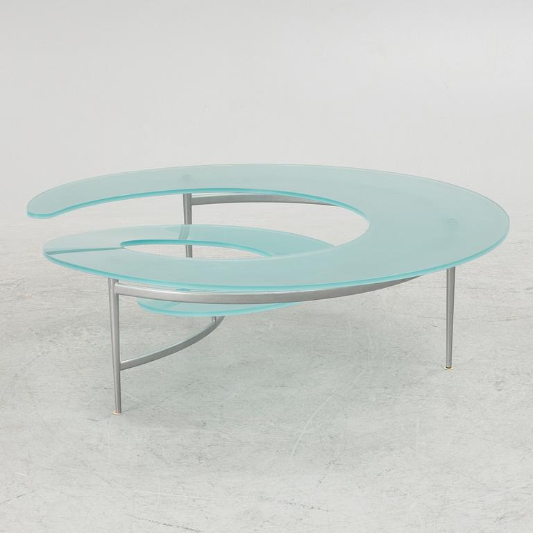 Giorgio Cattelan, a 'Spiral' coffee table, Italy, 1990's.